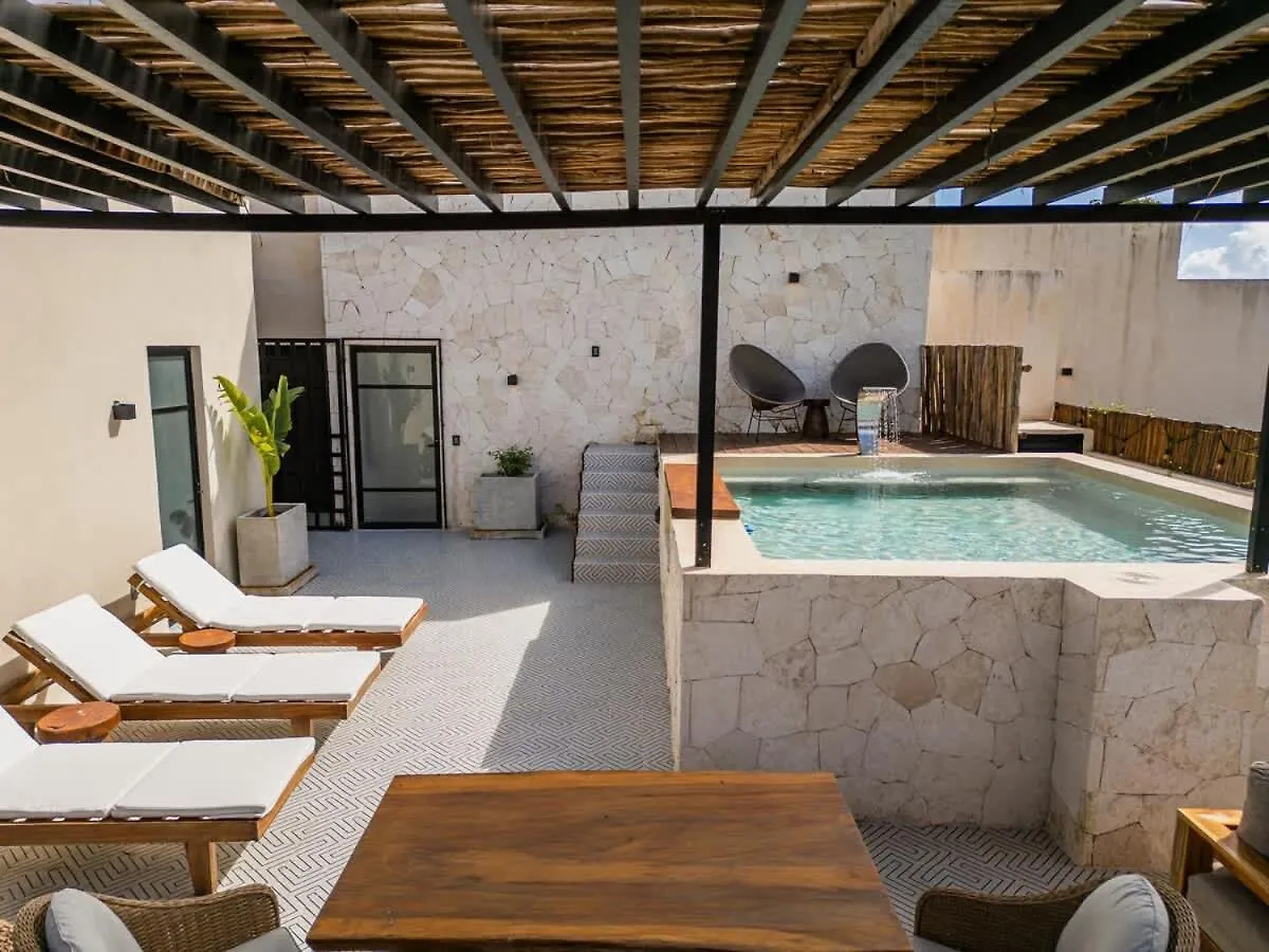 Apartment 2 Story Penthouse Rooftop Pool Tulum Mexico