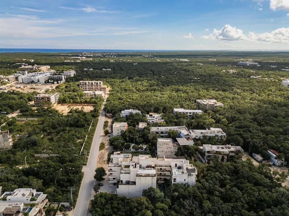 2 Story Penthouse Rooftop Pool Tulum Mexico