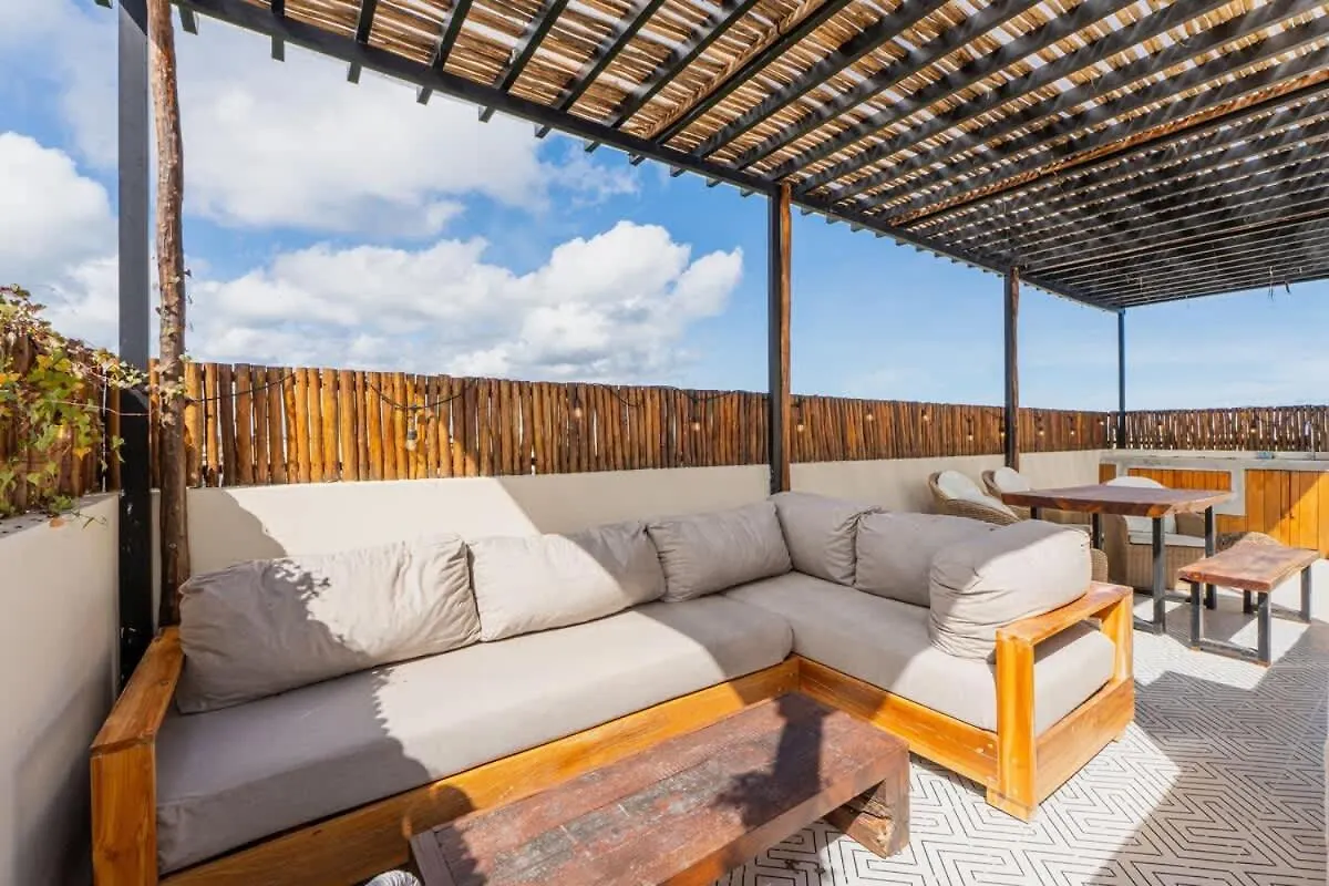 2 Story Penthouse Rooftop Pool Tulum